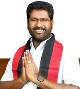 ஜெயங்கொண்டம் தொகுதி திமுக வேட்பாளர் கா.சொ.க. கண்ணன் விரட்டியடிப்பு.