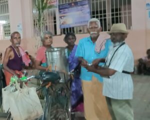 “பகலில் டீ, வியாபாரம் “இரவில் ஆதரவற்றவர்களுக்கு வள்ளலார்,சபையில்இலவச (தேனீர் )டீ,வழங்கும்மூர்த்திசெல்வம்
