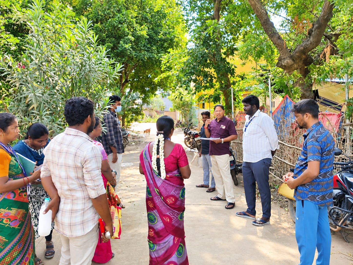 டெங்கு முன்னெச்சரிக்கை மற்றும் தடுப்பு நடவடிக்கைகள் குறித்து வடலூர் வட்டார மருத்துவ அலுவலர் ஆய்வு